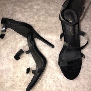 Velvet Black heels